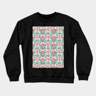 Tulips Flower Seamless Pattern V5 Crewneck Sweatshirt